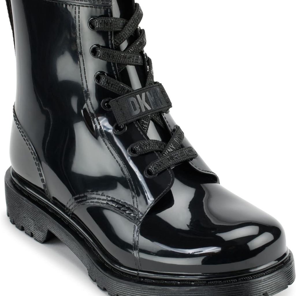Dkny Tilly Waterproof Combat Boots New In Box